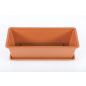 Harplast Carina 600 Virágláda, Terrakotta