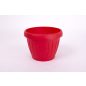 Harplast Dália 135 Virágedény, Piros, Virágcserép 13 cm