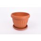Harplast Dália 135 Virágedény, Terrakotta, Virágcserép 13 cm