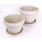 Harplast Dália 160 Virágedény, Hazelnut, Virágcserép 16 cm