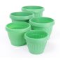 Harplast Dália 180 Virágedény, Zöld, Virágcserép 18 cm