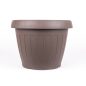 Harplast Dália 320 Virágedény, Barna, Virágcserép 32 cm
