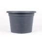 Harplast Olívia 140 Virágedény, Antracit, Virágcserép 14 cm