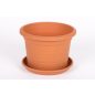 Harplast Olívia 140 Virágedény, Terrakotta, Virágcserép 14 cm