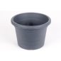 Harplast Olívia 160 Virágedény, Antracit, Virágcserép 16 cm