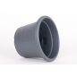 Harplast Olívia 160 Virágedény, Antracit, Virágcserép 16 cm