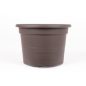 Harplast Olívia 160 Virágedény, Barna, Virágcserép 16 cm