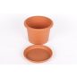 Harplast Olívia 160 Virágedény, Terrakotta, Virágcserép 16 cm