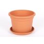 Harplast Olívia 160 Virágedény, Terrakotta, Virágcserép 16 cm
