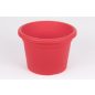 Harplast Olívia 180 Virágedény, Piros, Virágcserép 18 cm
