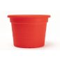 Harplast Olívia 180 Virágedény, Piros, Virágcserép 18 cm