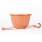 Harplast Stella 260 Függeszthető Virágedény, Terrakotta, Virágcserép 26 cm