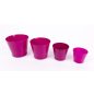 Harplast Zinnia 95 Kaspó, Fuchsia