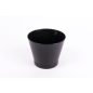 Harplast Zinnia 115 Kaspó, Fekete