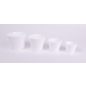 Harplast Zinnia 115 Kaspó, Fehér